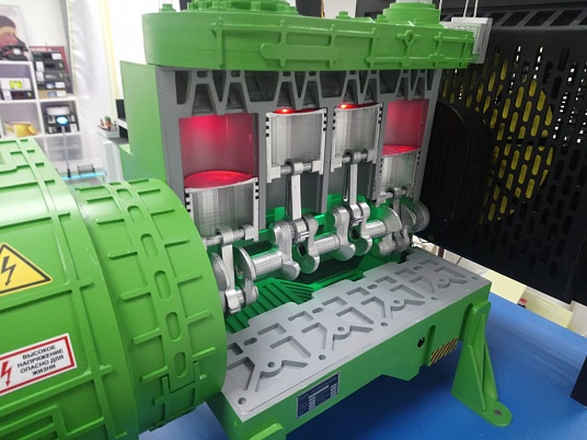 Макет дизельной электростанции