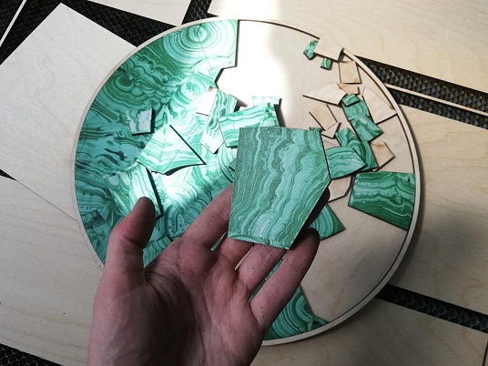 Изготовление пазлов