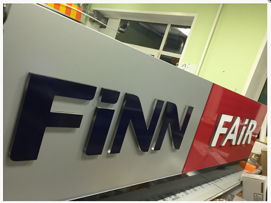 Объемные буквы