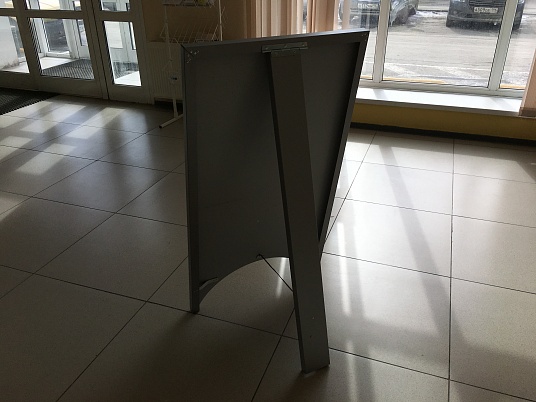 Штендер рекламный интерьерный, легкий