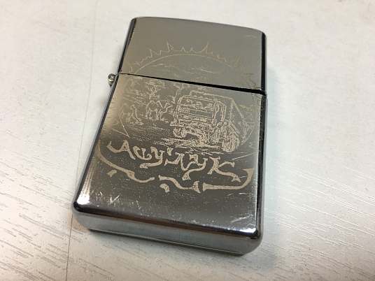 Гравировка на зажигалке