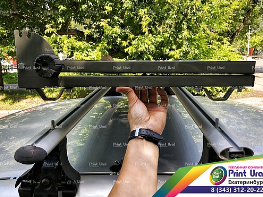 Рекламная конструкция на багажник "Большая ширина" "Такси"