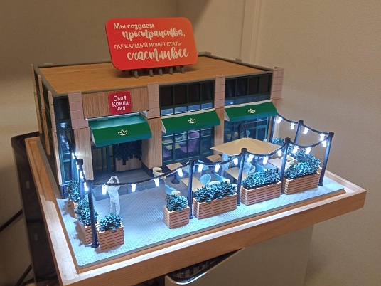 Изготовление архитектурных моделей, проектов зданий, городов.