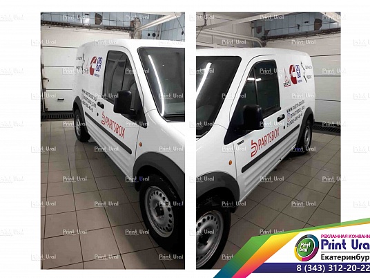Наклейки на Ford Transit