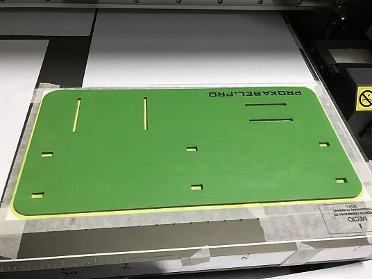 Уф печать на дереве